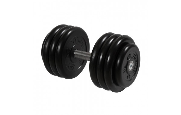 Гантель Профи с вращающейся ручкой, 36 кг MB Barbell MB-FdbM-B36 600_380