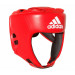 Шлем боксерский Adidas Hybrid 50 Head Guard adiH50HG красный 75_75