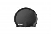 Шапочка для плавания Atemi Big silicone Cap Deep black TBSCL1BK черный