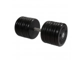 Гантель классик MB Barbell с вращающейся ручкой 60 кг MB-FdbEM-B60