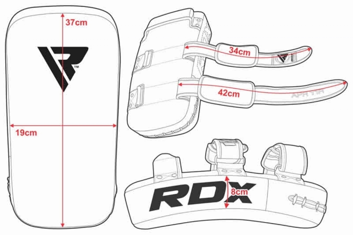 Макивара RDX APR-T1B черный 1200_799