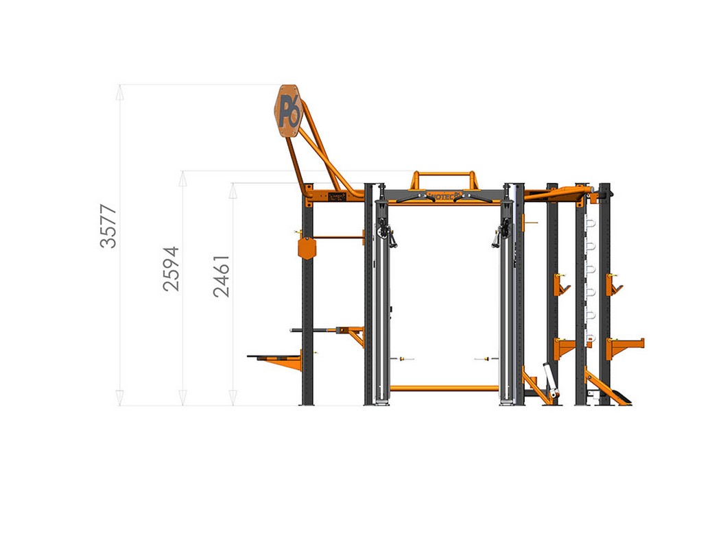 Профессиональный комплекс Inotec P6 TOP PLUS 1035_800