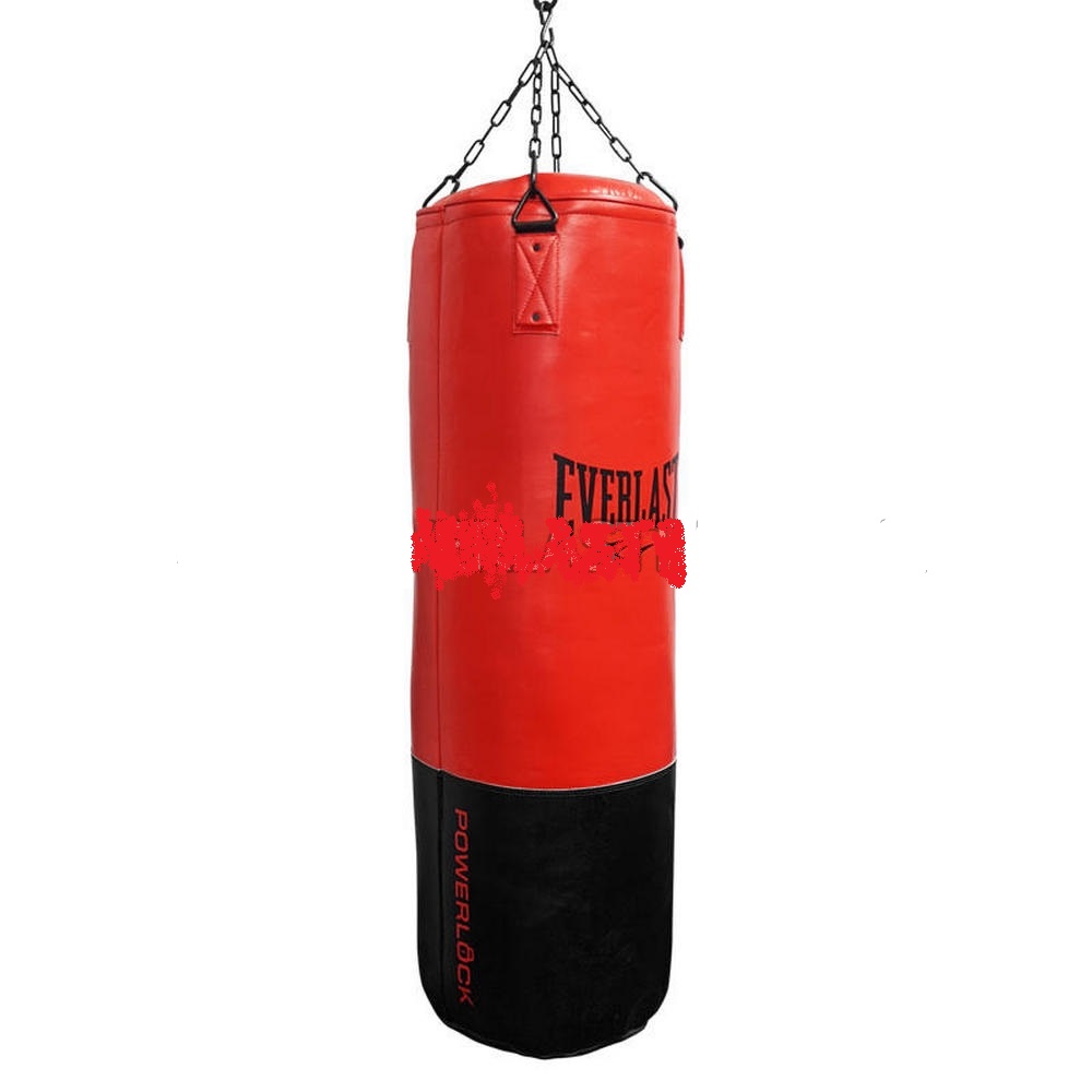 Мешок Powerlock Pro (123*38см, 45кг) красн. с цепью Everlast P00003060 1000_1000