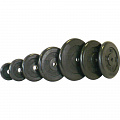 Диск обрезиненный 1 кг MB Barbell черный 120_120