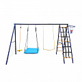 Комплекс уличный игровой с воротами Unix Kids 7 в 1 PL7IN1BL Blue 120_120