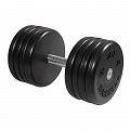 Гантель классик MB Barbell с вращающейся ручкой 42 кг MB-FdbEM-B42 120_120